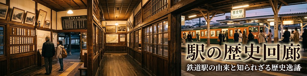 駅の歴史回廊｜鉄道駅の由来と知られざる歴史逸話